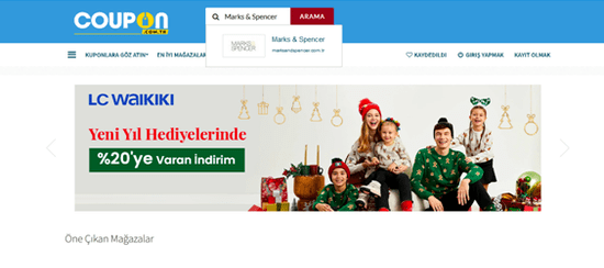 Arama Marks & Spencer